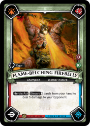 Flame-Belching Firebelly - Foil